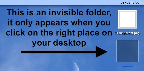 hide folder for mac